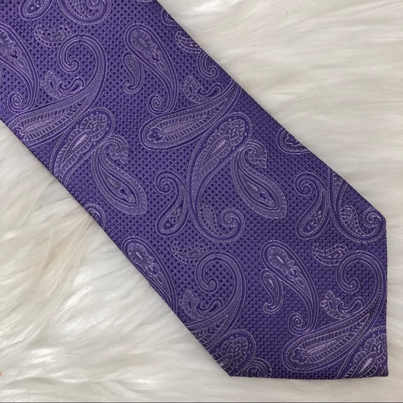 MICHAEL Michael Kors Other - Michael Kors Purple Paisley Silk Tie CLEARANCE